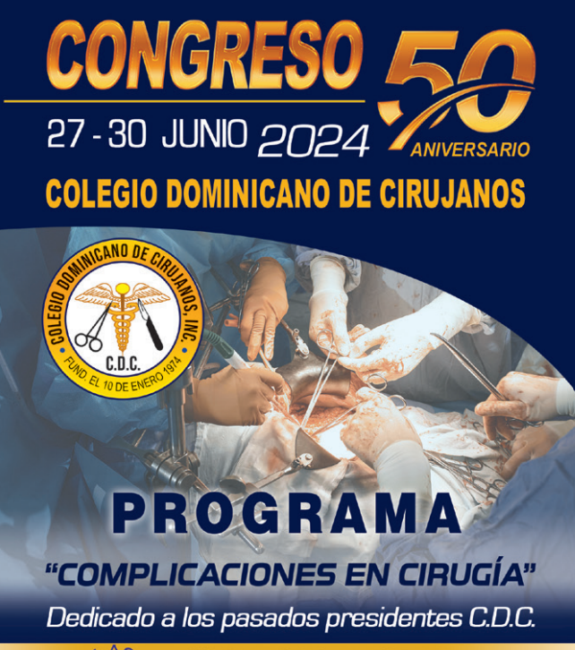 Colegio Dominicano de Cirujanos celebra 50 años de aniversario