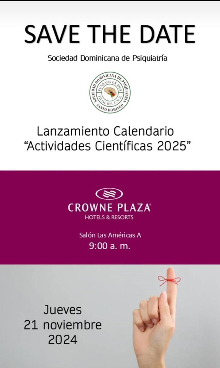 Sociedad Psiquiatría presentará actividades 2025