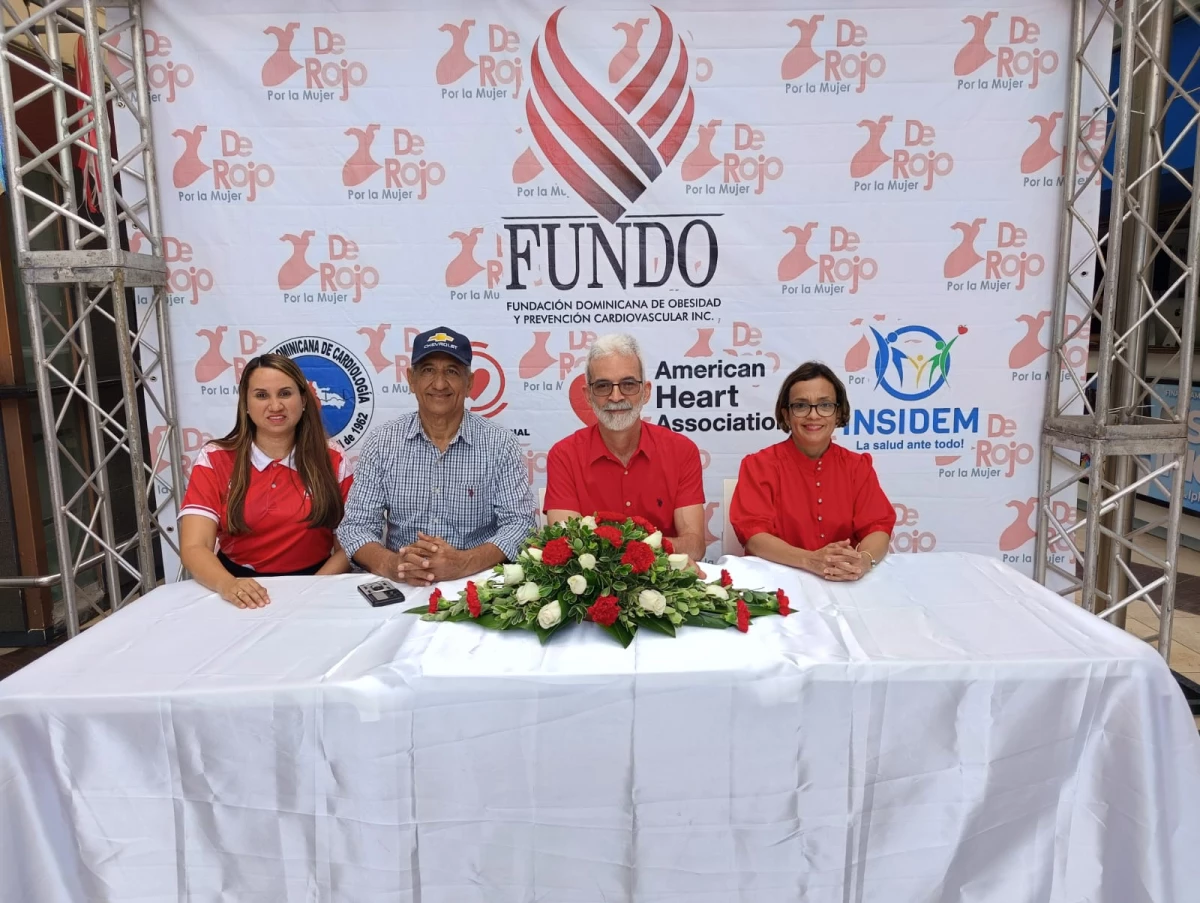 Lanzan campaña “De Rojo por la Mujer” 2025