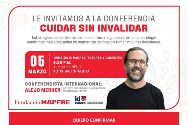 MAPFRE e INDOTEL invita a conferencia para padres, tutores y docentes