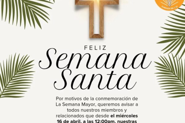 Sociedad de Pediatría anuncia horario especial por Semana Santa