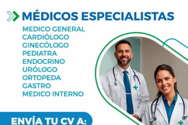 Más Salud- Atención Primaria solicita personal de salud